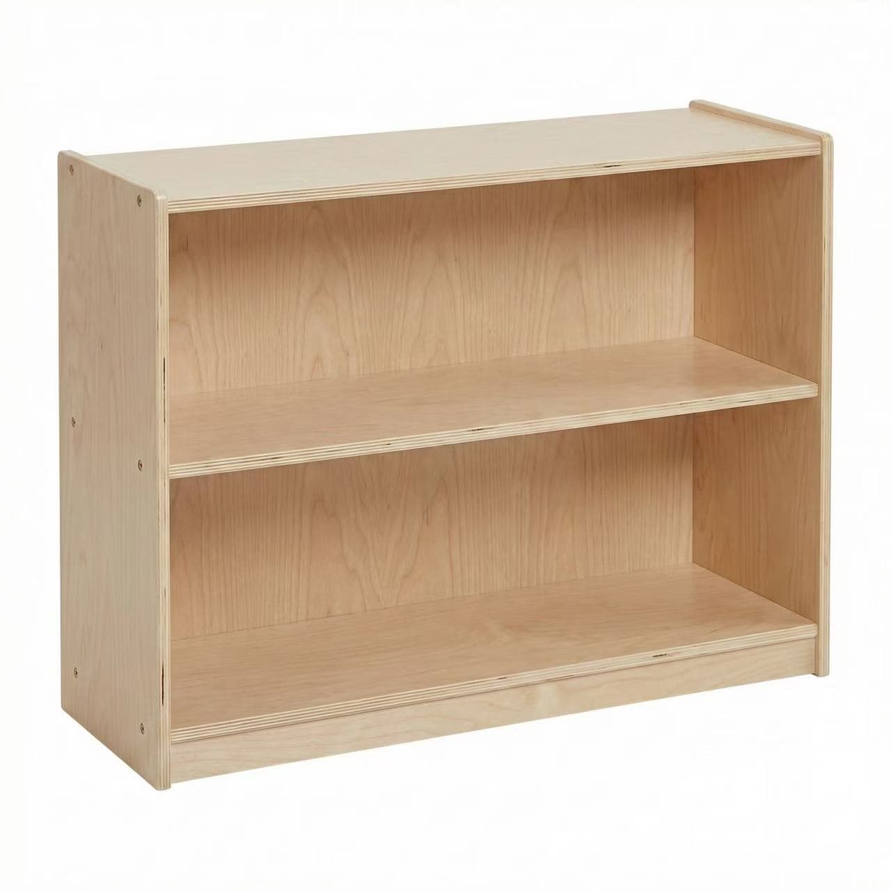 2-tier shelf storage cabinet in birch – MJK Furniture